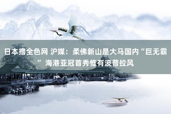 日本撸全色网 沪媒：柔佛新山是大马国内“巨无霸” 海港亚冠首秀惟有波普拉风