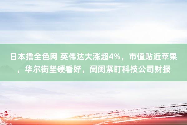 日本撸全色网 英伟达大涨超4%，市值贴近苹果，华尔街坚硬看好，阛阓紧盯科技公司财报