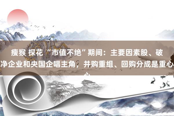 瘦猴 探花 “市值不绝”期间：主要因素股、破净企业和央国企唱主角，并购重组、回购分成是重心