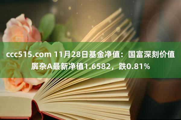 ccc515.com 11月28日基金净值：国富深刻价值羼杂A最新净值1.6582，跌0.81%