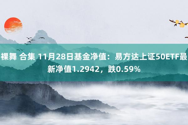 裸舞 合集 11月28日基金净值：易方达上证50ETF最新净值1.2942，跌0.59%