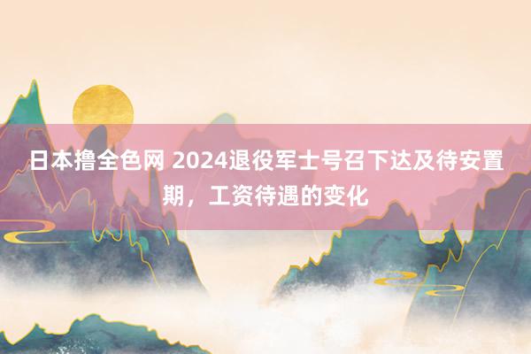 日本撸全色网 2024退役军士号召下达及待安置期，工资待遇的变化