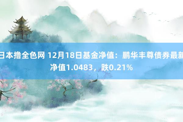 日本撸全色网 12月18日基金净值：鹏华丰尊债券最新净值1.0483，跌0.21%