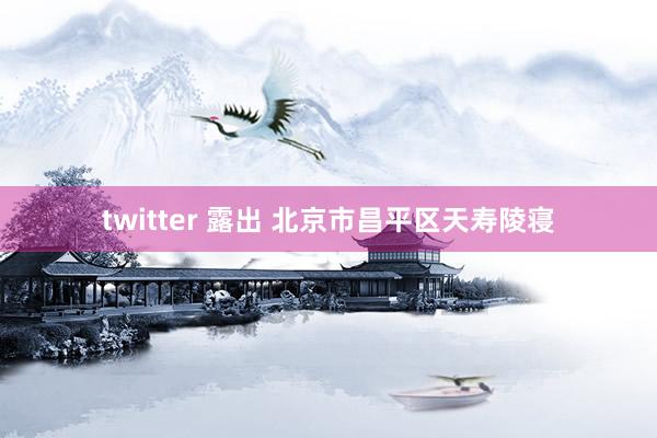 twitter 露出 北京市昌平区天寿陵寝